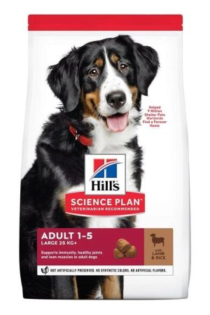 Hill's Science Plan Kuzu Etli Büyük Irk Yetişkin Köpek Maması 12 kg + 2 kg