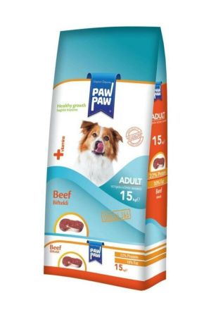 Paw Paw Biftekli Yetişkin Köpek Maması 15 kg
