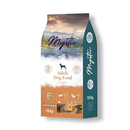 Mystic Az Tahıllı Somonlu Yetişkin Köpek Maması 15 kg