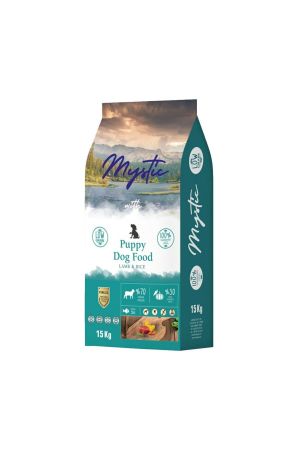 Mystic Az Tahıllı Yavru Köpek Maması Kuzu 15kg