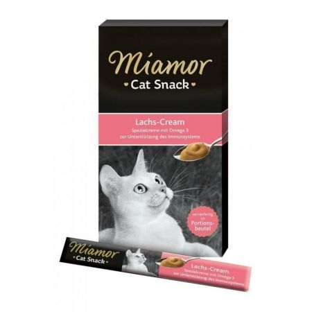 Miamor Cream Somonlu Kedi Ödülü 6X15 Gr