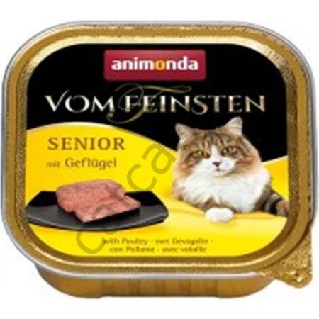 Animonda Vom Feinstein Senior Kümes Hayvanlı Yaşlı Kedi Yaş Mama 100 gr