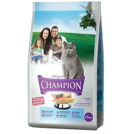 Champion Somonlu Kedi Maması 1.5 Kg
