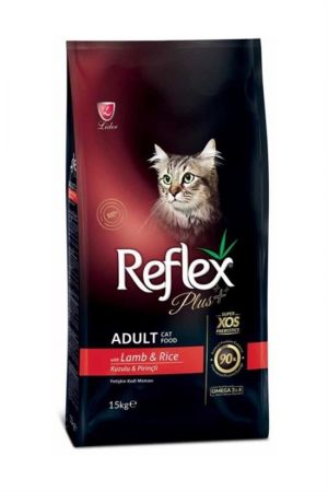 Reflex Plus Kuzulu Ve Pirinçli Yetişkin Kedi Maması 1.5 kg