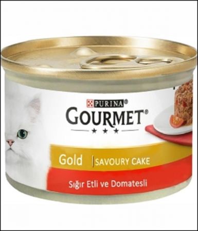 Gourmet Gold Savoury Cake Sığır & Domates 85 G