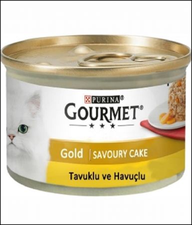 Gourmet Gold Savoury Cake Tavuk & Havuç 85 G