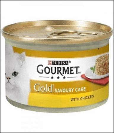Gourmet Gold Savoury Cake Tavuk Etli 85 G