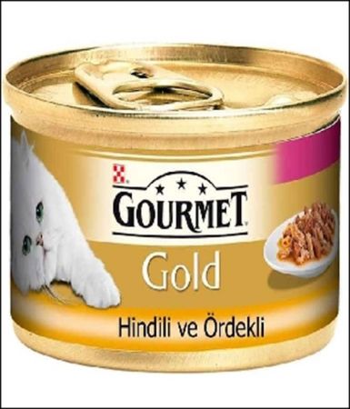 Gourmet Gold Hindili Ördekli Parça Etli 85 G