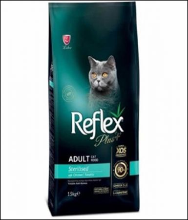 Reflex Plus Sterilised Tavuk Kısırlaştırılmış Kedi Maması 15 Kg