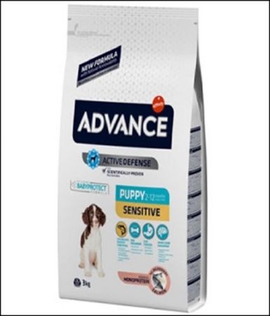 Advance Puppy Sensitive Somonlu Yavru Köpek Maması 12 Kg