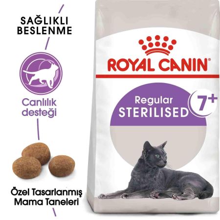 Royal Canin Sterilised +7 Kısırlaştırılmış Yaşlı Kedi Maması 1,5kg