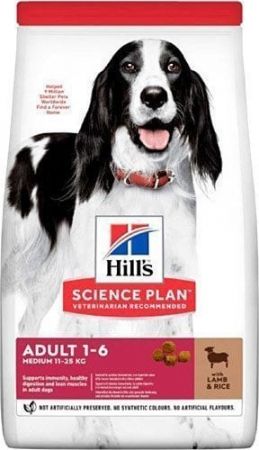Hills Science Plan Adult Lamb&Rice Kuzu Etli Pirinçli Yetişkin Köpek Maması 2,5 Kg