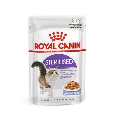 Royal Canin Sterilised In Jelly Kisirlaştirilmiş Kediler Için Konserve 85 Gr